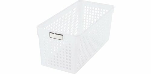 セリア:ネームバスケット スリム:収納