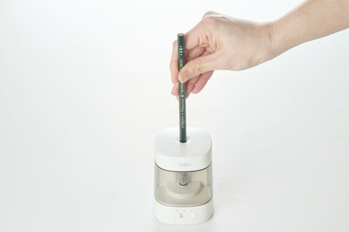 ダストボックスの容量も十分ある 電動鉛筆削りおすすめ イメージ