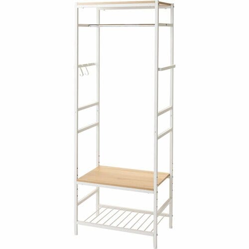 LOWYAの家具おすすめ LOWYA  [幅64] ハンガーラック クローゼット 可動棚 スチール イメージ