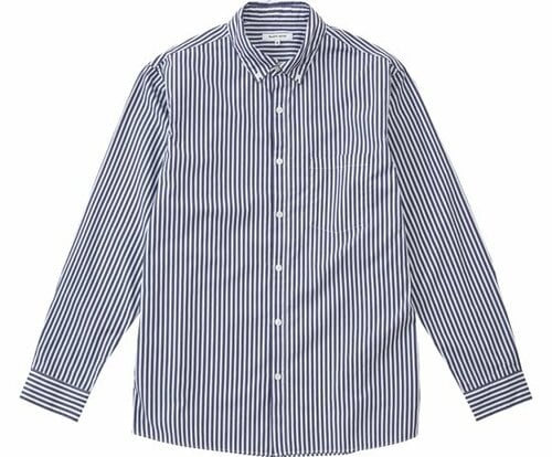 グローバルワーク:ロンドンストライプシャツ:衣類