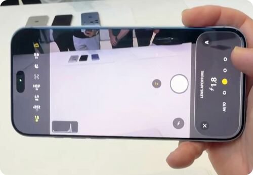 ＜iPhone 18 Proシリーズ＞メインカメラの可変絞りで撮影が楽しい iPhone Duoおすすめ イメージ