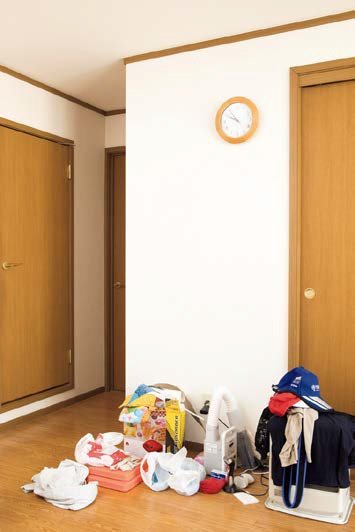 引き出しよりも「かける」収納が戻すクセがつく!