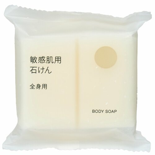 固形石鹸おすすめ 無印良品 敏感肌用石けん 全身用 イメージ2
