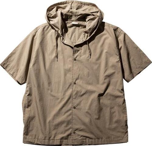 アウターにもシャツにもイマイチ「フーディシャツ(5分袖)+E」 イメージ