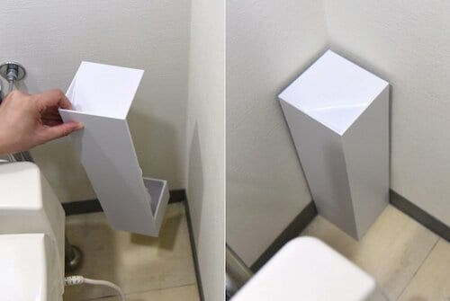 ブラシを隠して収納できる トイレブラシおすすめ イメージ