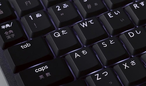 バックライト メカニカルキーボードおすすめ イメージ