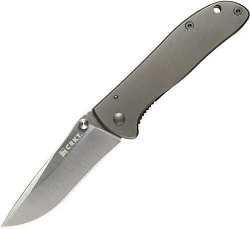 4位: ハンドルもステンレス素材の「CRKT」 アウトドアナイフおすすめ イメージ