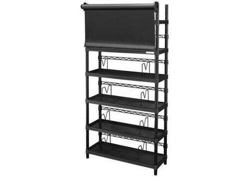 見せたくない“あの本”が隠せる！Bauhutte「スクリーンラック」 イメージ