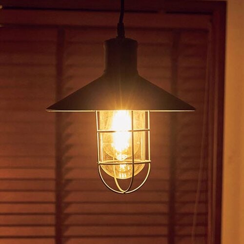 ペンダントライトおすすめ カインズ ペンダントライト レトロモダン 黒 MPN043 イメージ1