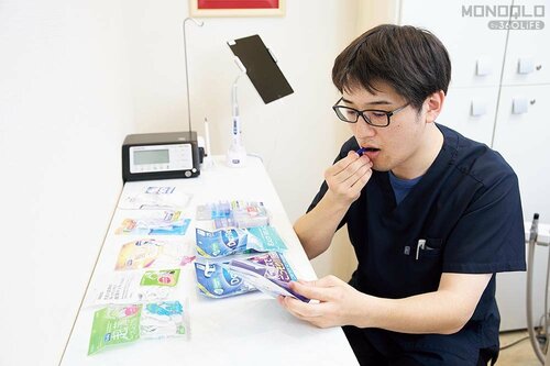 テスト3:歯茎への優しさ デンタルフロスおすすめ イメージ