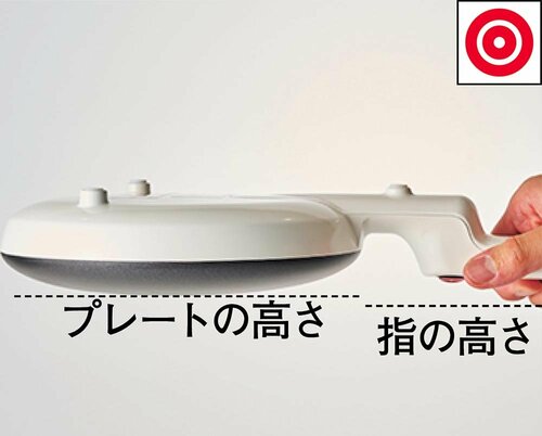 つくりやすさ:意識すればまっすぐ浸せる クレープメーカーおすすめ イメージ