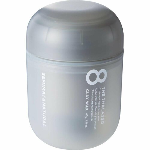 メンズヘアワックスおすすめ 8 THE THALASSO セミマット&ナチュラル クレイ ワックス イメージ1