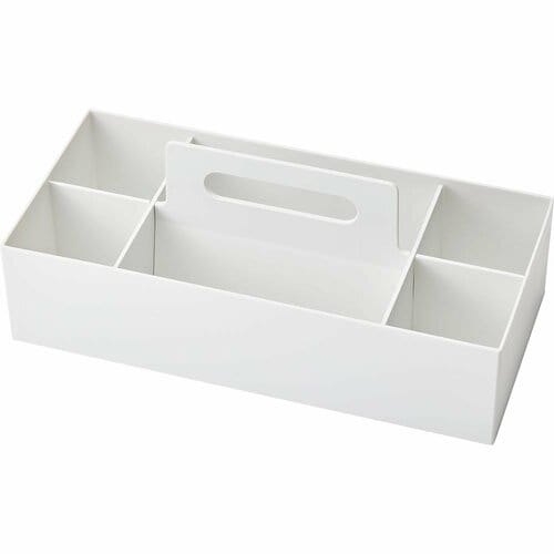 ツールボックスおすすめ 無印良品 再生ポリプロピレン入り収納キャリーボックス・ワイド イメージ