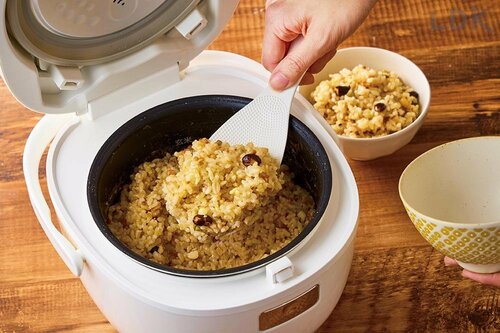 炊くだけ栄養バッチリなごはんに イメージ