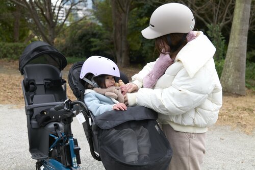 フロントシートが広くて乗せやすい！ パナソニック「ギュット・クルーム・EX」おすすめ イメージ