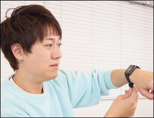 テスト4：見た目のよさ 安いスマートバンドおすすめ イメージ