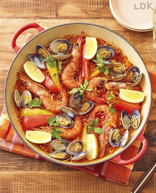 魚介のうま味が詰まっているパエリアに！ カルディおすすめ イメージ