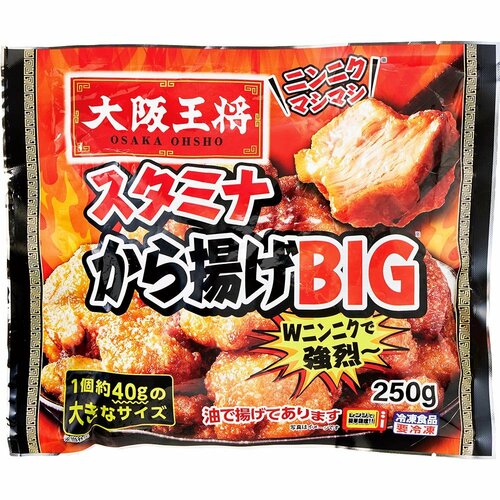 冷凍から揚げおすすめ イートアンドフーズ 大阪王将 スタミナから揚げ BIG イメージ1