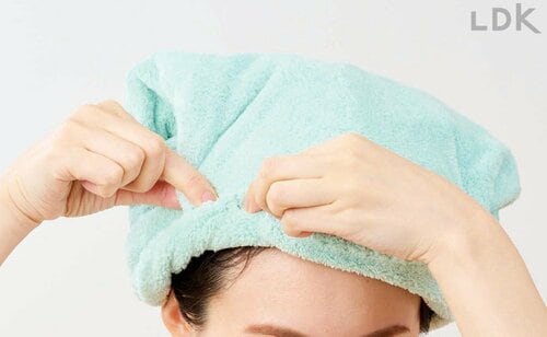 シャンプー後、時短で髪を乾かしたい人へ ヘアドライタオルおすすめ イメージ2
