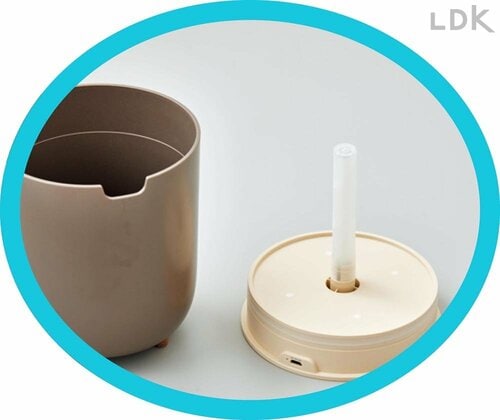 落ち着いた色味とチラッと見える脚がかわいい 小型加湿器おすすめ イメージ2