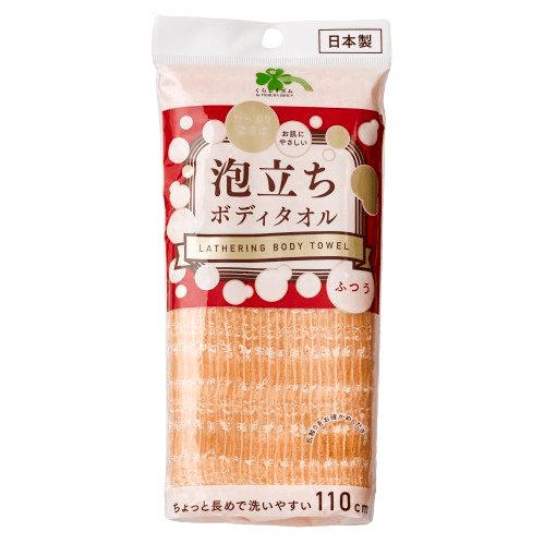 LDKベストバイボディタオルおすすめ くらしリズム 泡立ちボディタオル ふつう イメージ1