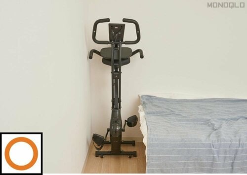やや大ぶりだけど移動はスイスイ! フィットネスバイクおすすめ イメージ