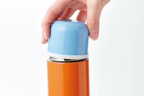 デザインも性能も文句なしで買い！イケア スチール製魔法瓶 イメージ2