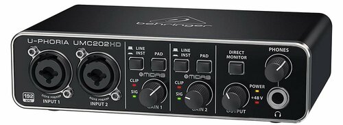 behringer「UMC202HD U-PHORIA」