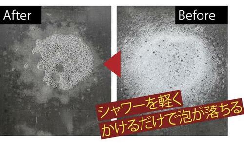 汚れ落ちや泡切れが素晴らしい! イメージ3