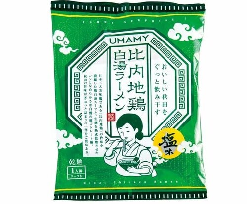 ストレート麺の比内地鶏の鶏白湯ラーメン イメージ
