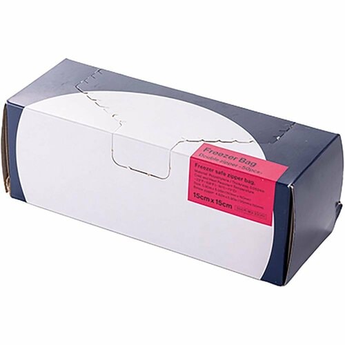 スタンダードプロダクツ ダブルジップ フリーザーバッグ サークル/キューブ/トリコロール イメージ1