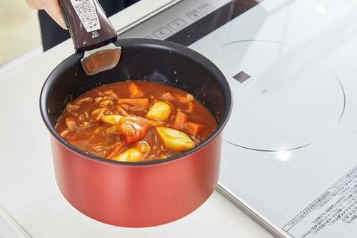 1. できたらコンロからすぐに下ろす イメージ