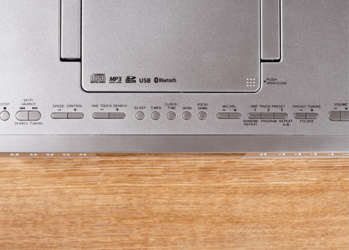 液晶を見ながらの本体操作がやりづらい ラジカセおすすめ イメージ