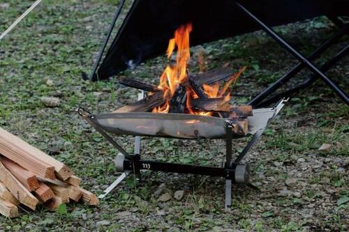 ミニ焚き火台1：ムラコ「SATELLITE FIREBASE」 イメージ