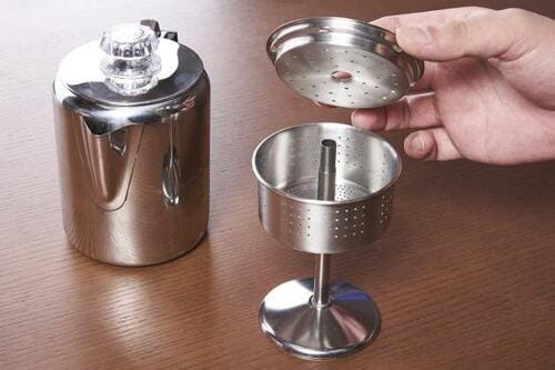 ワイルド感が堪能できる！ GSI「ステンレスパーコレーター」 イメージ2