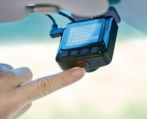 前後タイプのドラレコはケンウッド「DRV-MR570」画質が良く操作