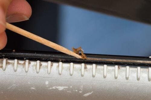 掃除ワザ3：固まったスタイリング剤は楊枝＋重曹でオフ！ イメージ2