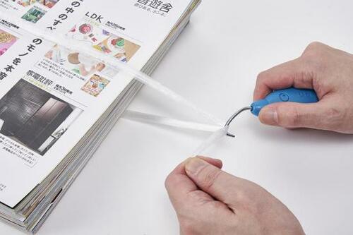 ステップ1:紐をひっかける