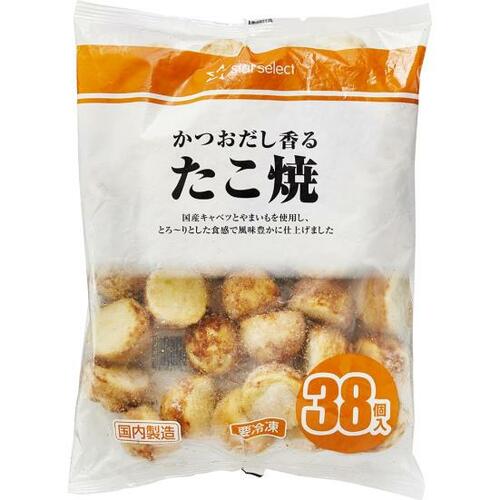 スターセレクト:かつおだし香るたこ焼:冷凍食品