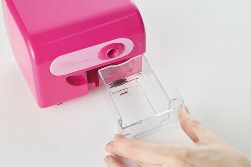 ダストボックスは小さめ 電動鉛筆削りおすすめ イメージ