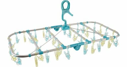 LIXILビバ:壊れにくいステンレス洗濯ハンガー 42ピンチ