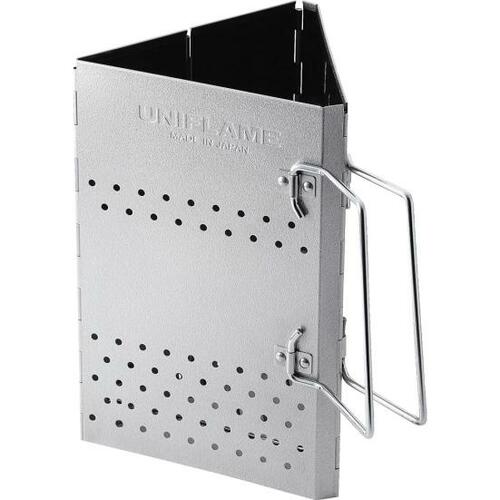 10分程度で着火できるユニフレーム「チャコスタⅡ」 イメージ