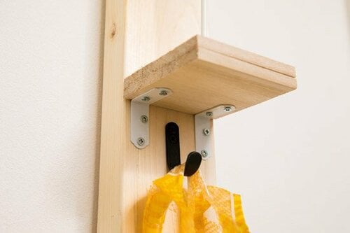 棚も作れる「ラブリコ」は壁掛け収納もできちゃいます！ イメージ5