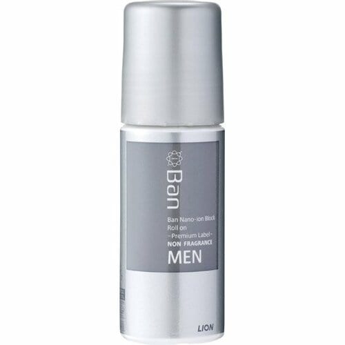 ライオン:Ban 汗ブロック ロールオン プレミアムラベル男性用:制汗剤
