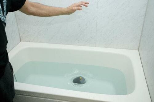 ポイント②:湯船に浸かっても問題なし! イメージ