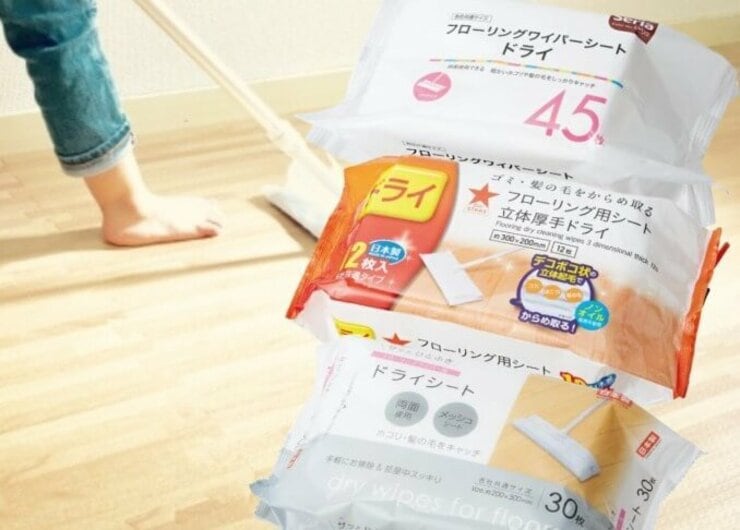【セリア・キャンドゥ】100均“ドライシート”は花粉を吸着してくれるのか？｜『LDK』が試しました
