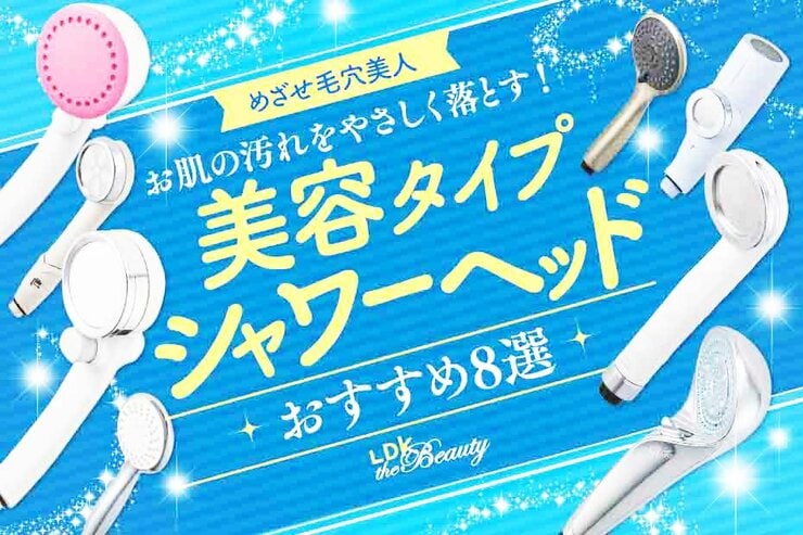 シャワーヘッドのおすすめランキング。美容タイプの口コミ人気商品をLDKが比較