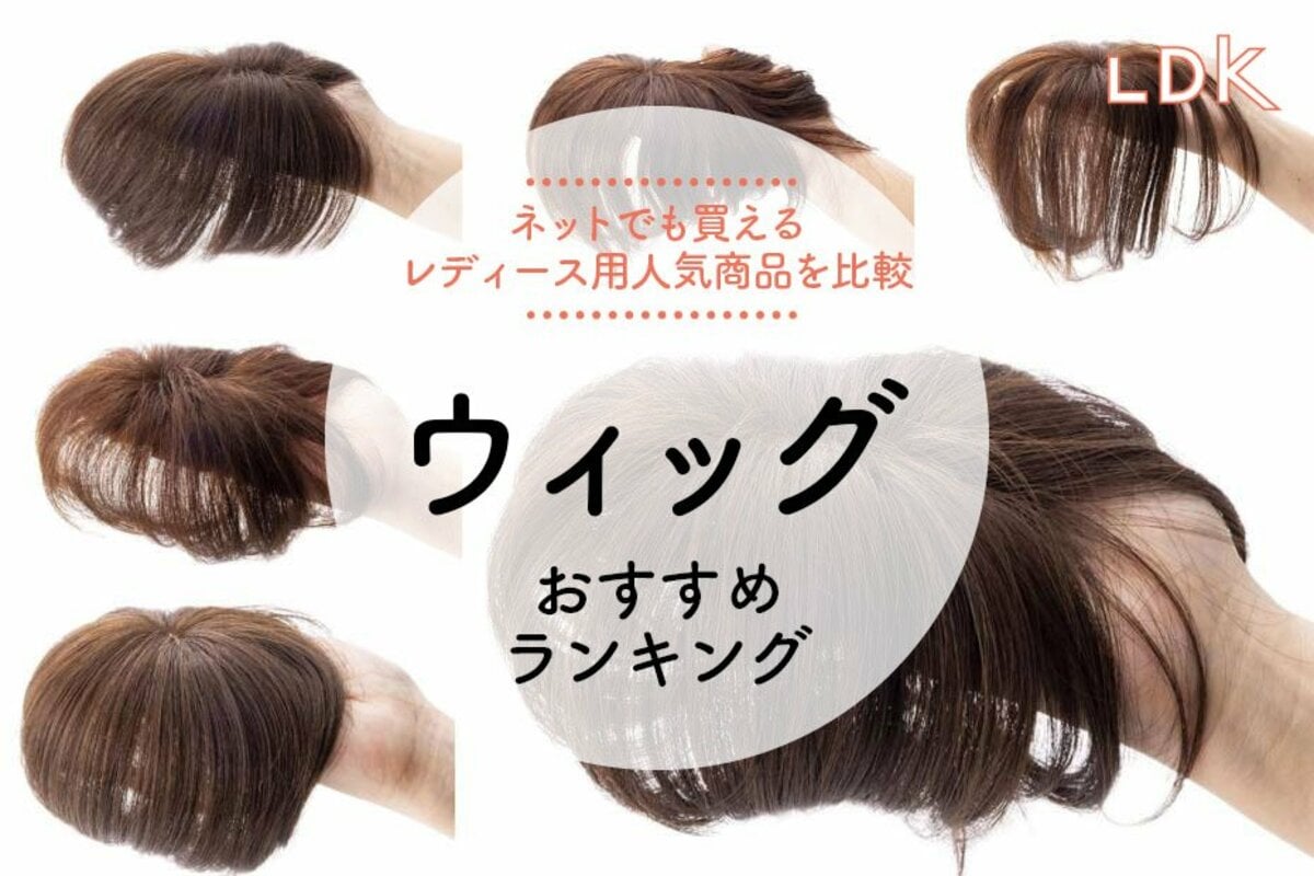 新品アートネイチャー　部分ウィッグ ウィッグのおすすめランキング6選。LDKが薄毛を自然にカバーする女性用
