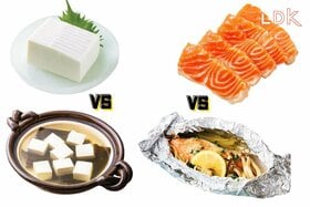 お刺身orホイル蒸し、たんぱく質が効率よくとれるのはどっち？ 調理方法クイズ5連発【LDK】