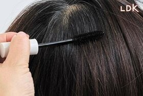 【老眼か】「ママ、白髪隠れてないよ！」適当に塗ってもちゃんと隠せる白髪隠し、紹介します【LDK】